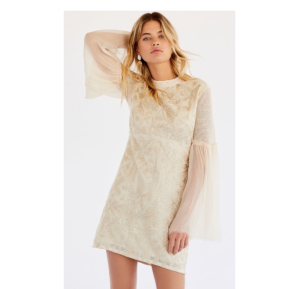 FREE PEOPLE | Cleo Mini Dress - Picture 1 of 7